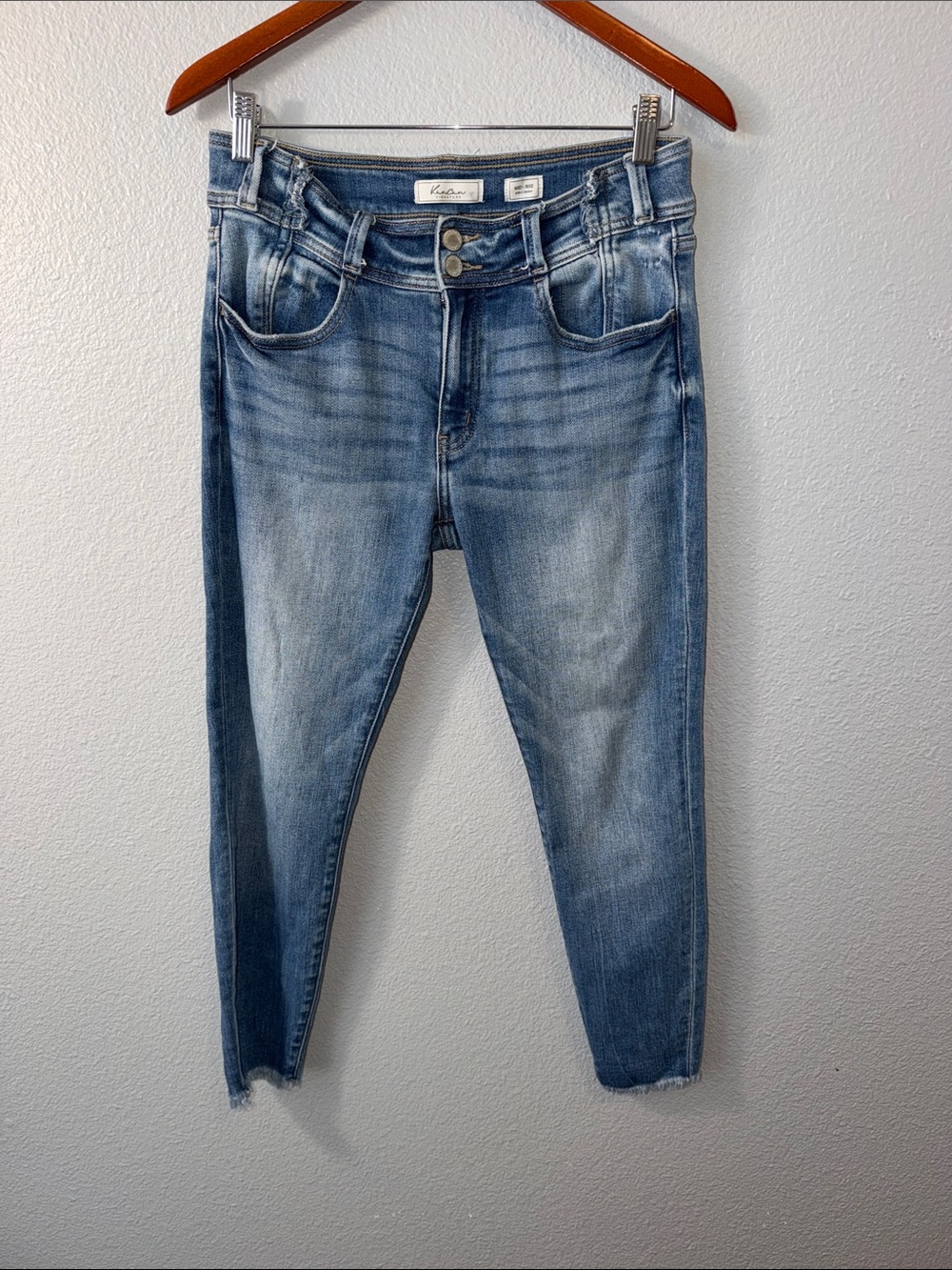 Kancan  Mid-Rise Ankle Skinny Jeans
